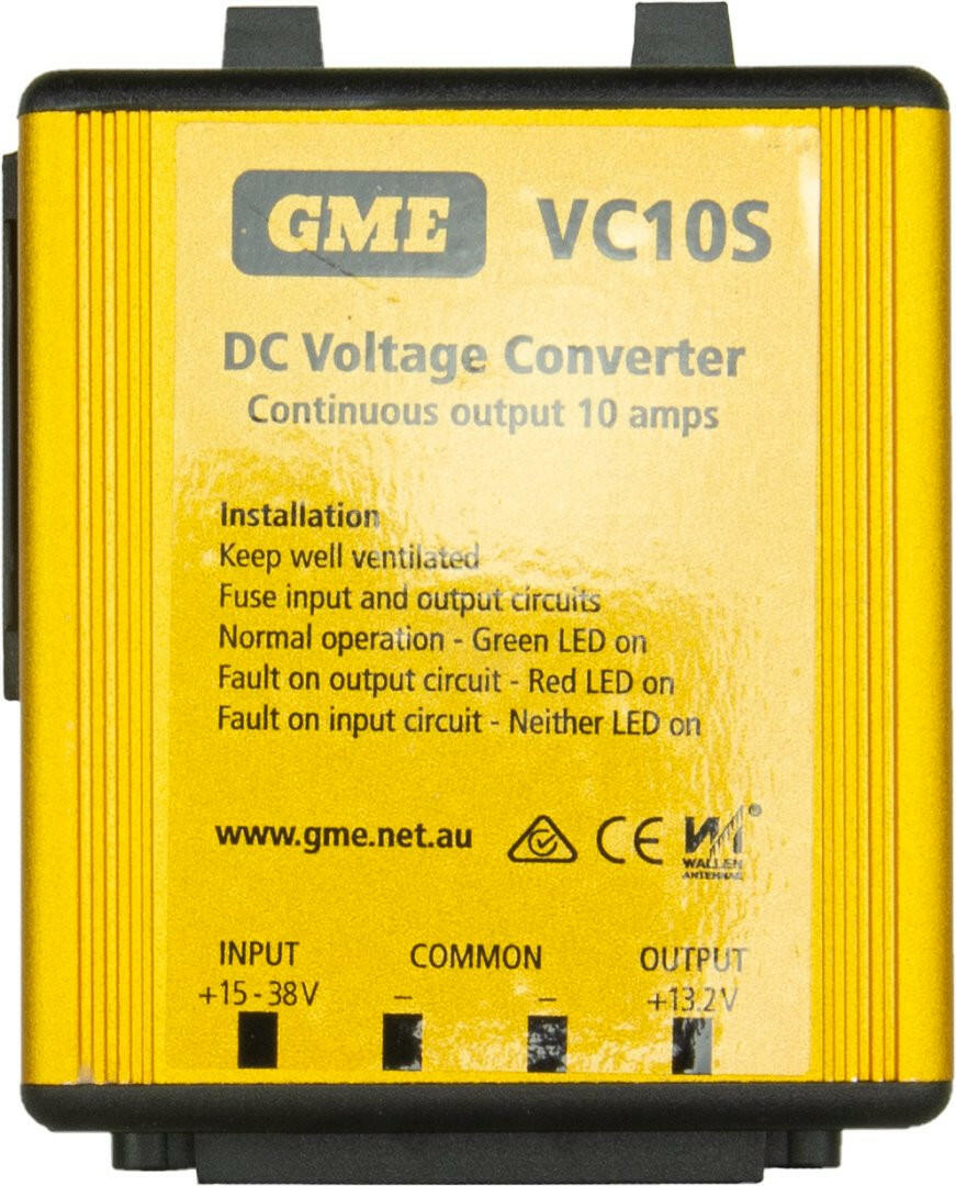 10 AMP Switch Mode DC Voltage Converter - Remote Site Technologies