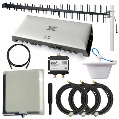 Cel-Fi GO (G41) indoor / outdoor kit with LPDA antenna (+ 1 year extra warranty) - Remote Site Technologies