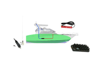 Cel-Fi ROAM R41 for Boats with Blackhawk Marine lay down Antenna - Remote Site Technologies