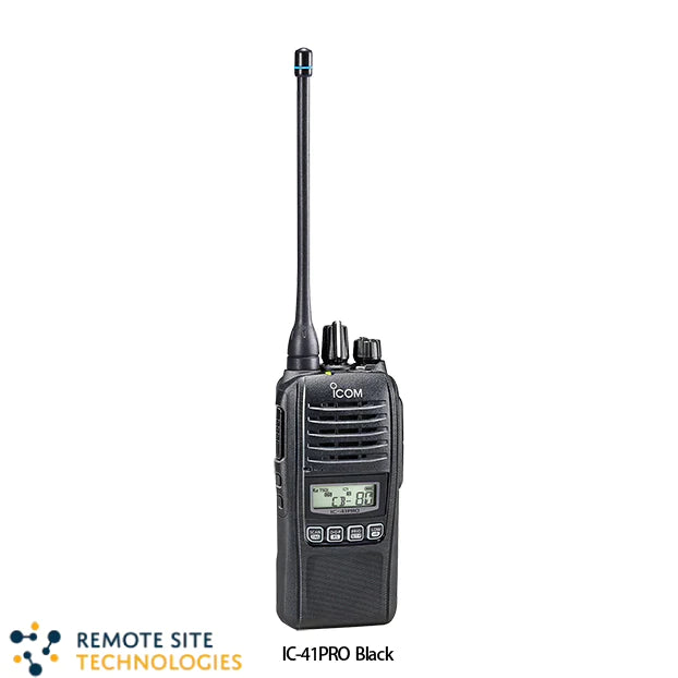 ICOM IC-41PRO UHF CB Black Waterproof Handheld