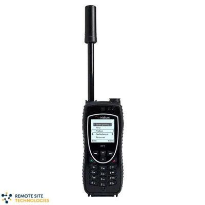 "Iridium 9575 satellite phone with Push To Talk (PTT) feature for seamless connectivity"