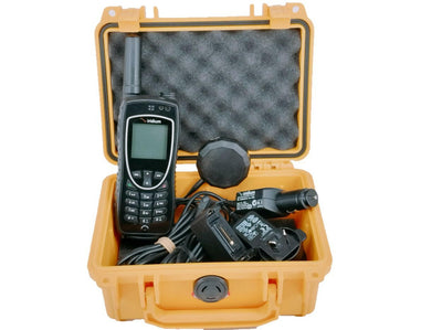 Iridium 9575 with accessories on a post-paid plan, 12 months warranty, EX-HIRE - Remote Site Technologies