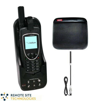 Iridium Beam DriveDOCK 9575 with low profile or whip antenna - Remote Site Technologies