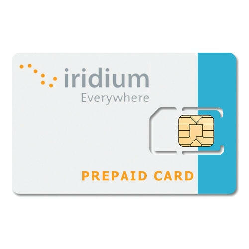 Iridium Pre-Paid SIM Card - Remote Site Technologies