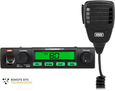 Tx3500S 5 Watt Compact Uhf Cb Radio With Scansuite - Remote Site Technologies