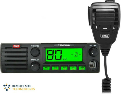 Tx4500S 5 Watt Din Mount Uhf Cb Radio With Scansuite - Remote Site Technologies