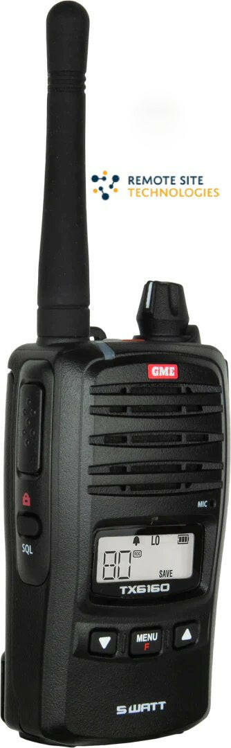 Tx6160 5/1 Watt Uhf Cb Handheld Radio - Twin Pack - Remote Site Technologies