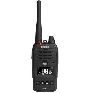 Uniden XTRAK50  5 Watt Smart UHF Waterproof Handheld Radio - Remote Site Technologies