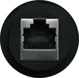 Universal Round RJ45 Pass-Through Adaptor - Remote Site Technologies