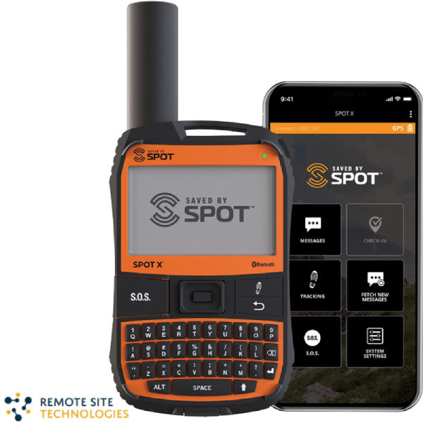 Spot X 2-Way Satellite Messenger with Bluetooth