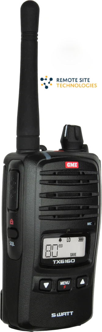 TX6160 5/1 WATT UHF CB HANDHELD RADIO - TWIN PACK