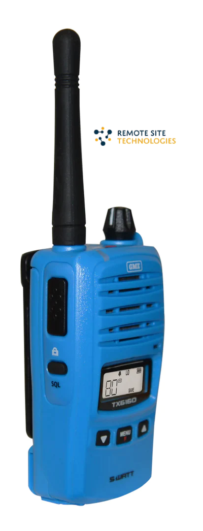 TX6160XBL 5/1 WATT IP67 UHF CB HANDHELD RADIO - BEYOND BLUE FOUNDATION